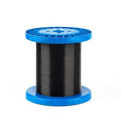Przędza monofilamentowa Nylon66 o wysokiej wytrzymałości na rozciąganie 0,25 mm Kolor czarny do plecionych rękawów
